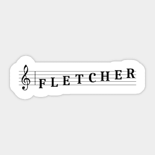 Name Fletcher Sticker